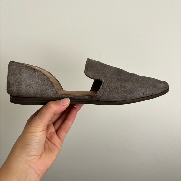LUCKY BRAND - SUEDE GREY FLATS - Picture 9 of 11